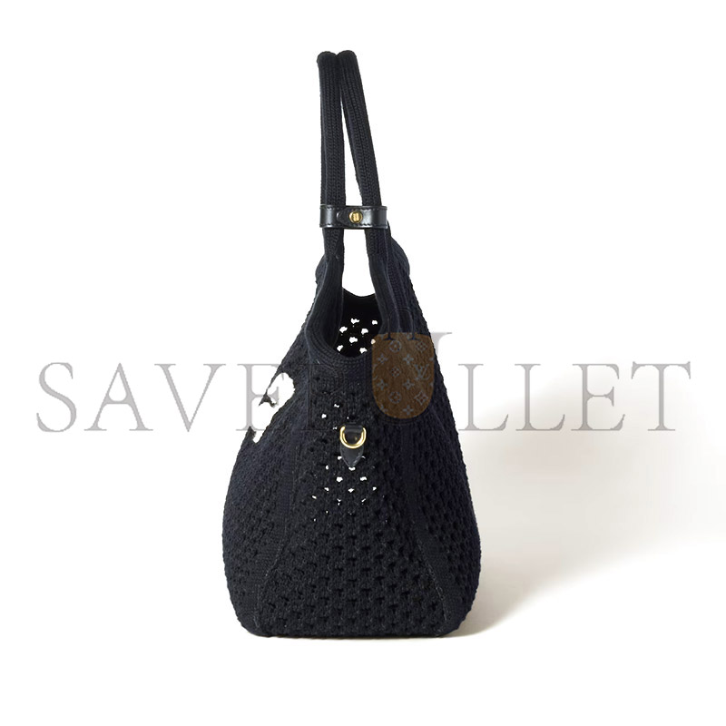 MIU MIU IVY COTTON MESH TOTE BAG 5BG281 (28*26*12.5cm)
